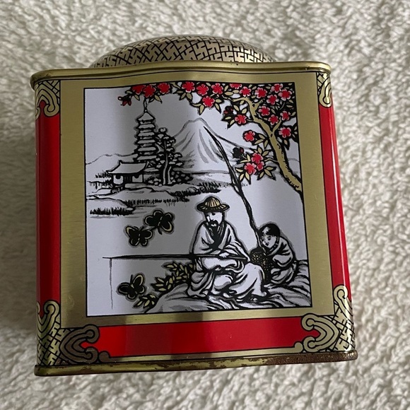 Vintage Jasmine Tea decorative tin Chinese art​​​​ - Picture 2 of 9